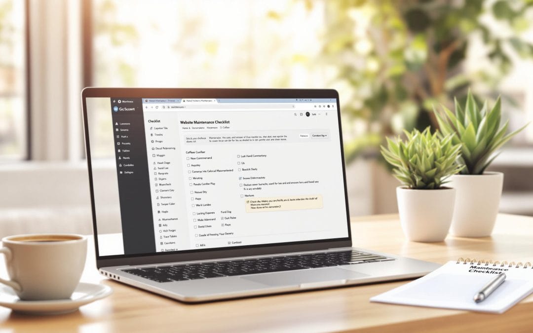 Website Maintenance Checklist: Monthly Tasks for Success