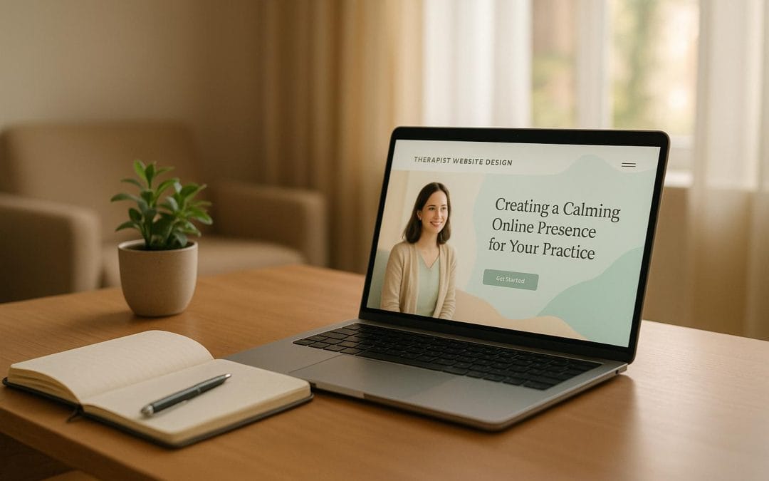 Therapist Website Design: Creating a Calming Online Presence for Your Practice