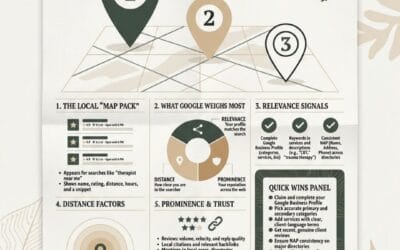Local SEO for Therapists: How Does Google Decide Who to Show First?