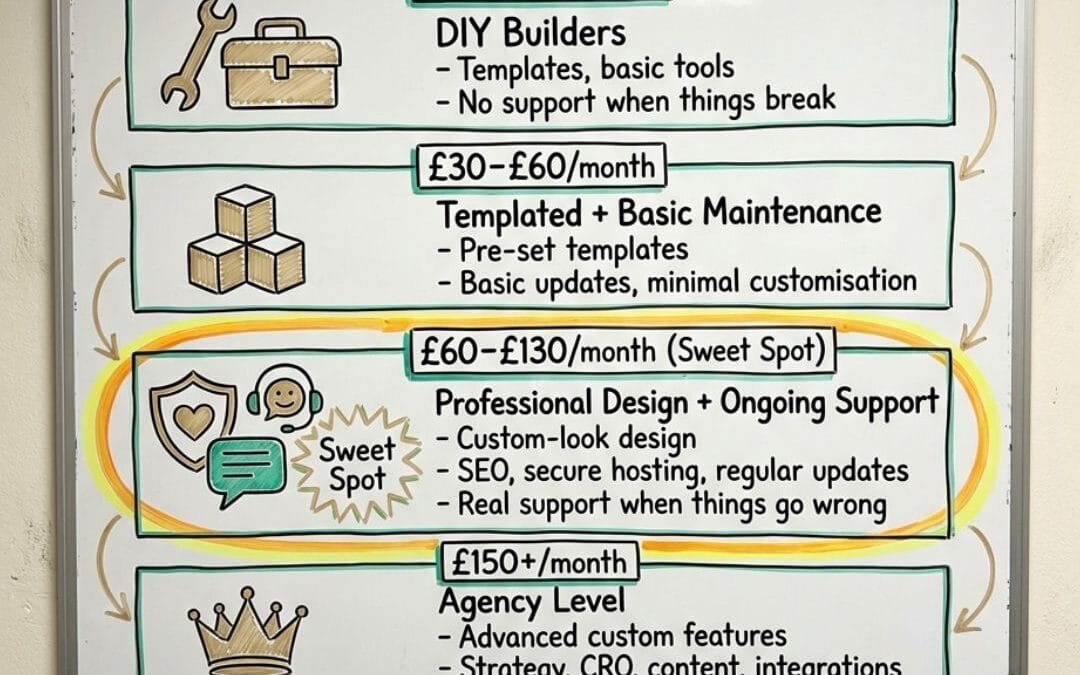 How Much Should You Really Pay for Pay Monthly Website Design?